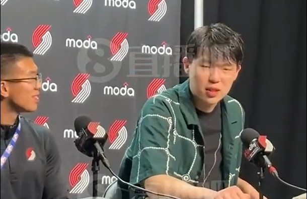 杨瀚森：对面协防特别快 有时感觉自己可以打进但协防已经到位了